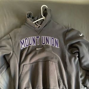 vintage Nike Side Patch logo swoosh hoodie